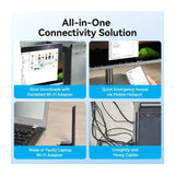 Vention AX900 USB Wi-Fi Dual Band Adapter With High Gain Antenna - Black