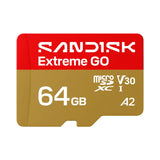 SanDisk Extreme GO microSD UHS-I Card - 64GB / Up to 170MB/s