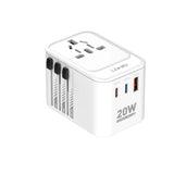 LDNIO Z9 GaN Travel Adapter - USB-A / USB-C / 20W / White