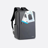 Pawa Laptop Bagpack With Trolley Holder - 17-inch / Grey