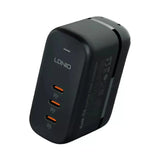 شاحن Ldnio Q367 GaN فائق السرعة - 65 واط / من النوع C / أسود