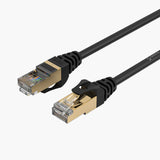 كابل إيثرنت ORICO CAT7 بسرعة 10000 ميجابت في الثانية (PUG-C7) - طول متر واحد / أسود