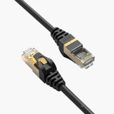 كابل إيثرنت ORICO CAT7 بسرعة 10000 ميجابت في الثانية (PUG-C7) - 20 مترًا / أسود