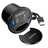ORICO Desktop Power Grommet Multi-Function HUB - Black