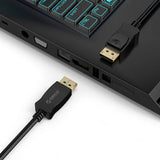كابل ORICO DisplayPort إلى DisplayPort - طول 1 متر / أسود 