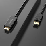 كابل ORICO DisplayPort إلى HDMI بدقة 4K - طول متر واحد / أسود