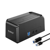 ORICO Dock 2.5/3.5” HDD & SSD Hard Drive Max. Support 18TB [9818U3] ORICO-9818U3-UK0BK-BP
