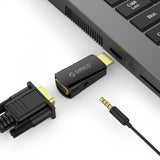 محول أوريكو من HDMI إلى VGA - أسود