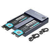ORICO M.2 NVME SSD Enclosure Aluminum Dual Bay - M2P2-C3-C