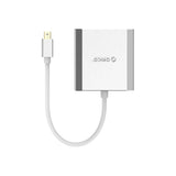 ORICO Mini DP to Dual DP M/F HD Adapter - Silver