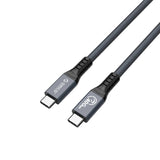 كابل بيانات ORICO Thunderbolt 4 - طوله متران / من النوع C - رمادي
