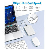 ORICO USB3.0 2.5 inch HDD and SSD External Enclosure TYPE C ORICO 25PW1C-C3-WH-EP