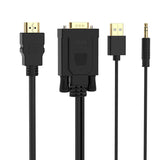 كابل ORICO من VGA إلى HDMI - 5 أمتار / أسود