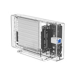 Orico 2259U3 USB 3.0 Transparent Dual-Bay Case 2.5″ SATA HDD/SSD Enclosure