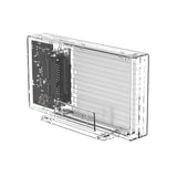 Orico 2259U3 USB 3.0 Transparent Dual-Bay Case 2.5″ SATA HDD/SSD Enclosure