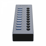 Orico BT2U3 10-Port USB3.0 Hub with Individual Switches Powered