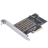 بطاقة توسعة Orico PCI-e x4 إلى NVMe M.2 M-key PSM2 - أسود