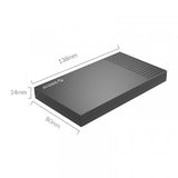 Orico USB Type-C Portable Hard Drive Enclosure 2.5″ HDD Case, 2526C3