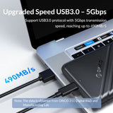 Orico Usb 2.5 Inch Hdd And Ssd External Enclosure-Case-ORICO-Star Light Kuwait