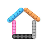 ORICO Adhesive Desktop Cable Fixer - Assorted