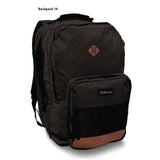 PAUSE SOLID BLACK BACKPACK