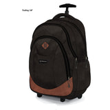 PAUSE SOLID BLACK TROLLEY BAG