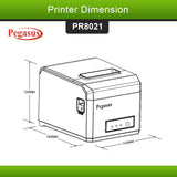 PEGASUS PR8021 THERMAL RECEIPT PRINTER