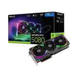 PNY GeForce RTX 5080 16GB EPIC-X RGB™ OC PCIe 5.0 ARGB GDDR7 Graphic Card