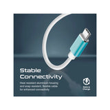 PROMATE 4 In 1 Multi-Port Hub - USB-C / Blue