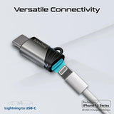 PROMATE Link-Ci Ultra-Fast Charging Lightning to USB-C Adapter