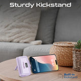PROMATE PowerUp-10Duo Ultra-Compact Fast Charging Power Bank - 20W / USB-C / Lightning / Purple