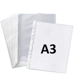 PVC Binding Cover A3 Clear, 150 Micron 100 Sheet in Box