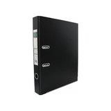 PVC Box File Narrow Black