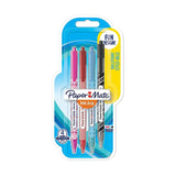 Paper Mate Inkjoy Wrap Ballpoint Pens (Assorted, 4Pc)