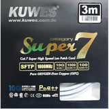 Patch Cord Cat7 Sftp 10G Cable 3 Meter Kuwes-Kuwes Patch Cord Panel-Kuwes-Star Light Kuwait