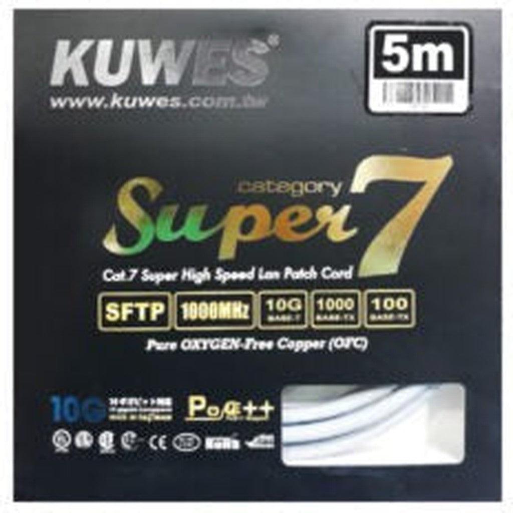 Patch Cord Cat7 Sftp 10G Cable 5 Meter Kuwes-Kuwes Patch Cord Panel-Kuwes-Star Light Kuwait