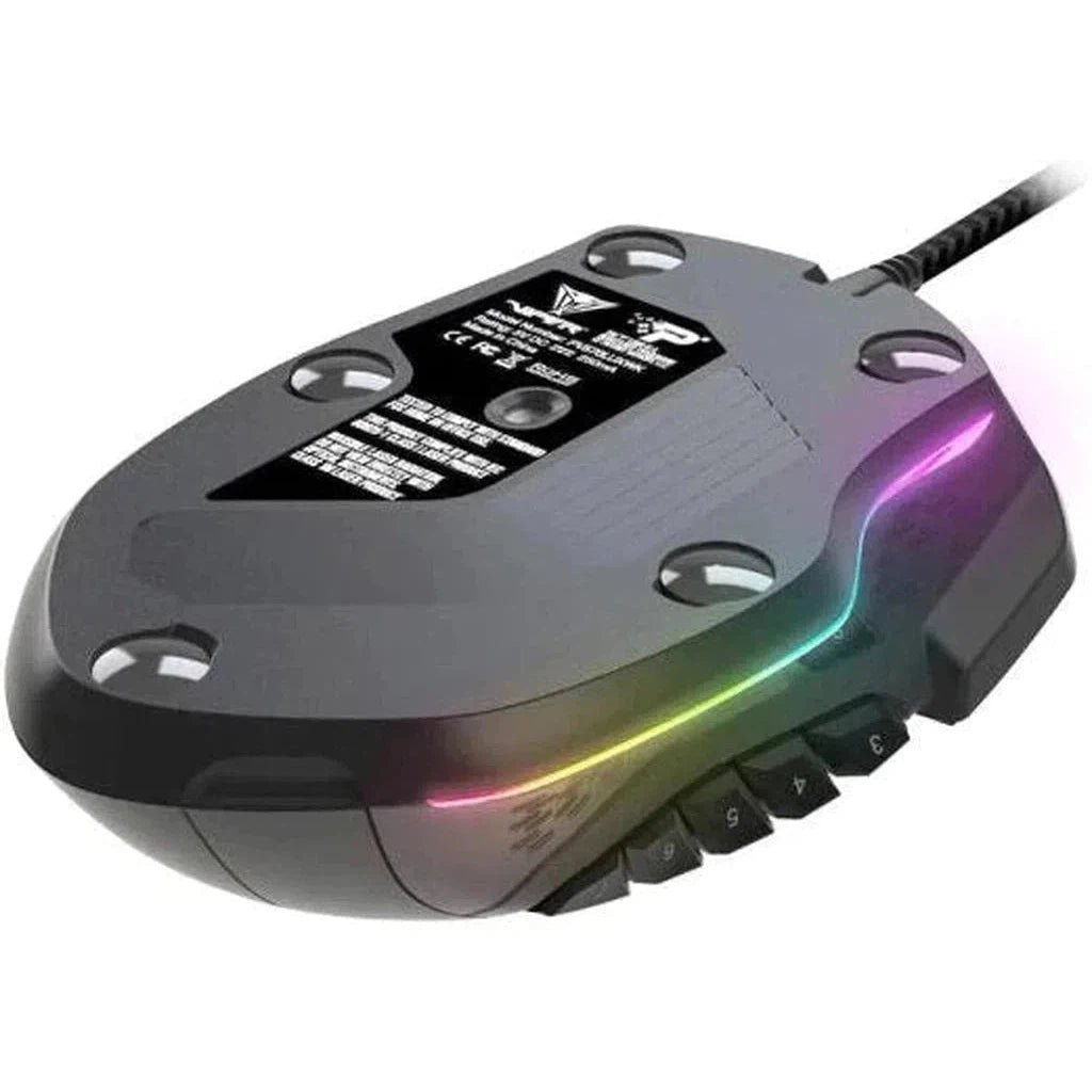 Patriot Viper V570 Blackout Edition Rgb Laser Gaming Mouse (Pv570Luxwak)-Mouse-Patriot Memory-Star Light Kuwait