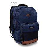 Pause Solid Navy Backpack