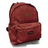 Pause Solid Red Backpack