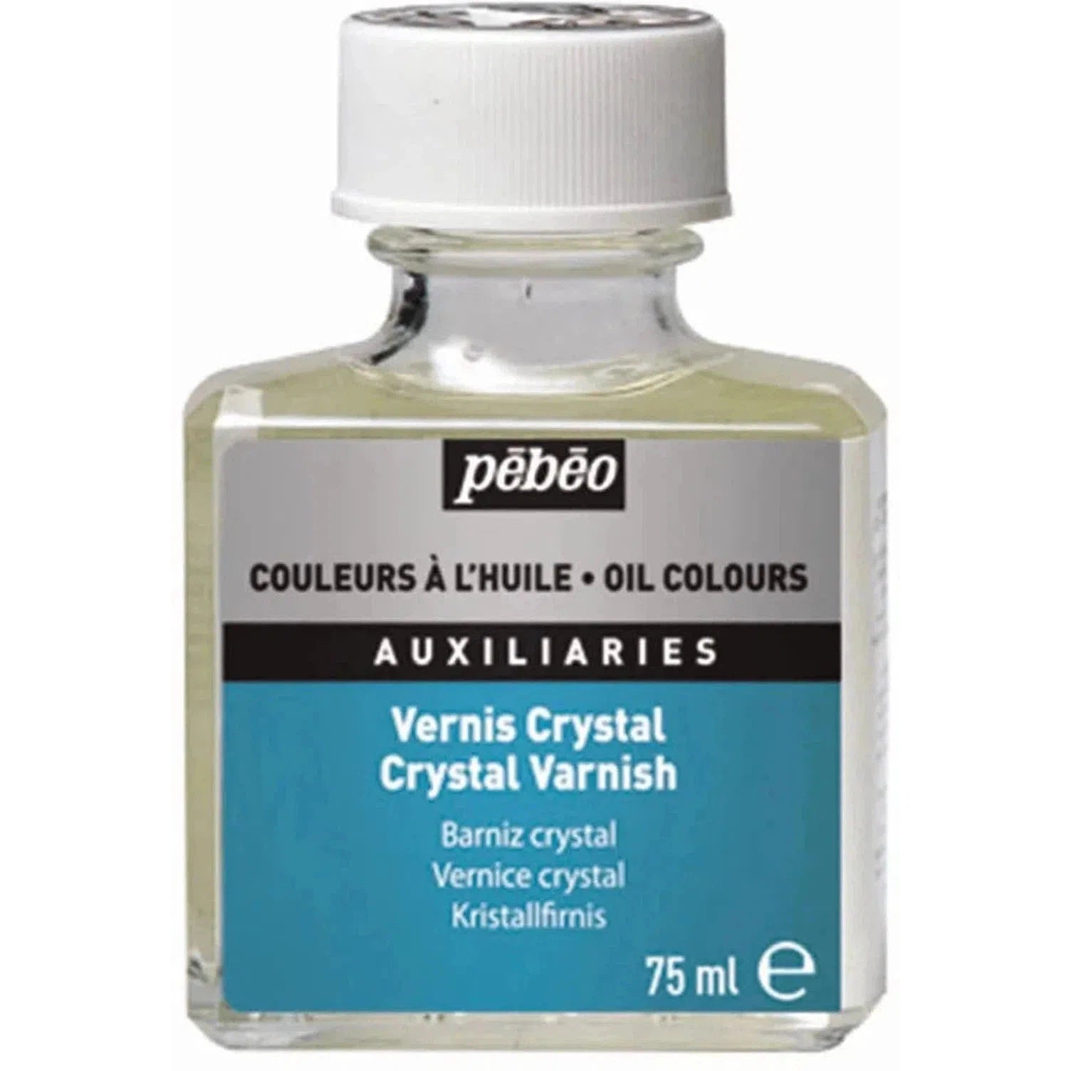 Pebeo Extra Varnish Oil Colour - 75Ml-Art And Crafts-Pebeo-Glossy Crystal Varnish-Star Light Kuwait