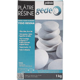 Pebeo Gedeo Resin White Plaster - 1Kg-Art Sets And Material-Pebeo-Star Light Kuwait