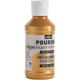 Pebeo Pouring Experiences Gold Fluid Acrylic 118Ml-School Supplies-Pebeo-Star Light Kuwait