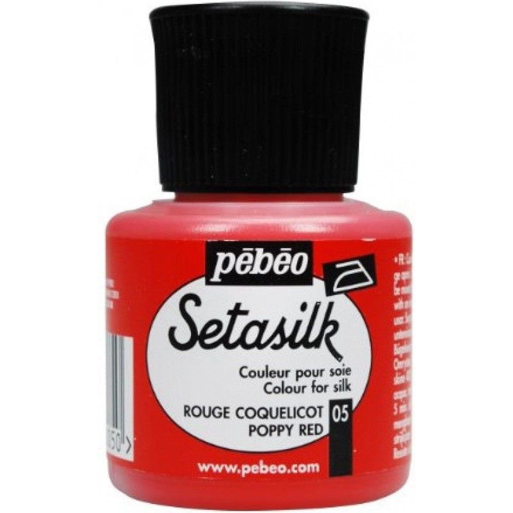 Pebeo Seta Silk Paint-Art And Crafts-Pebeo-POPPY RED-Star Light Kuwait