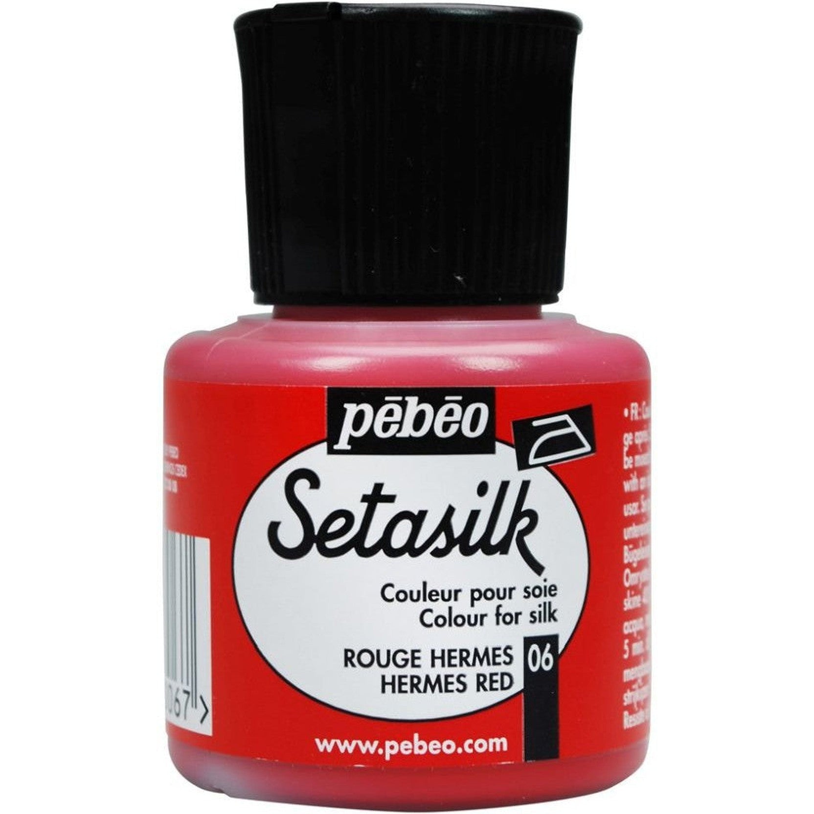 Pebeo Seta Silk Paint-Art And Crafts-Pebeo-SETASILK HERMES RED-Star Light Kuwait