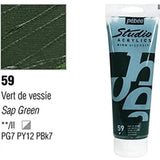 Pebeo Studio High Viscosity Acrylics - 100 Ml-Drawing And Coloring-Pebeo-Prussian Blue-Star Light Kuwait