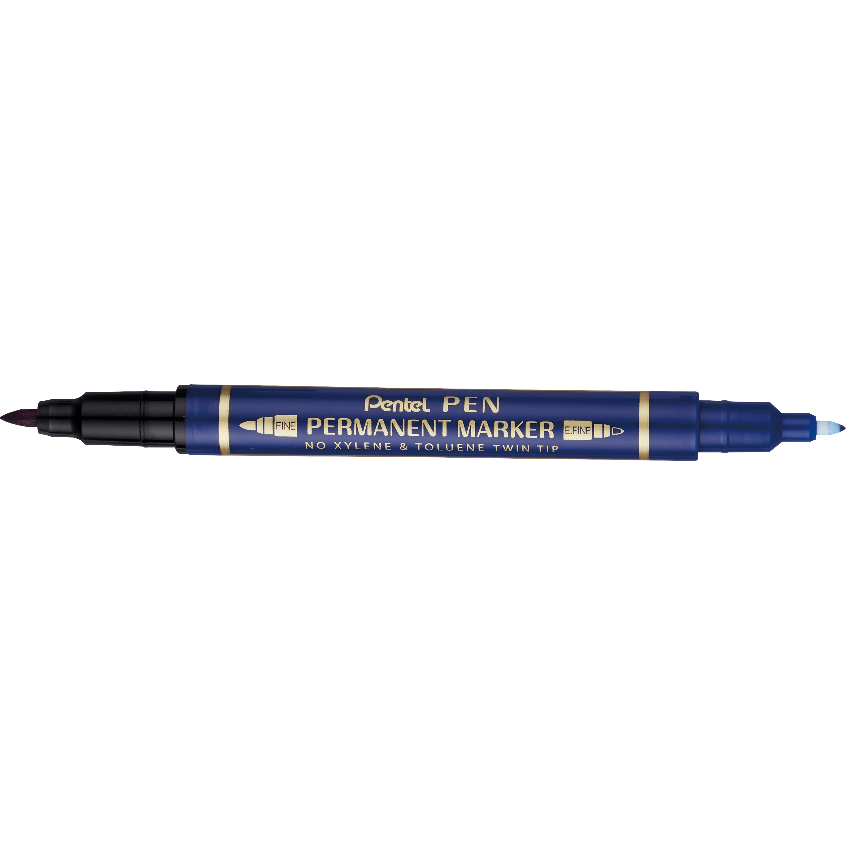 Pentel N75W Permanent Marker Twin Tip-Pens-Pentel-Blue-1 pc-Star Light Kuwait