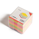 NoteStack Colored Memo Cube Non Adhesive