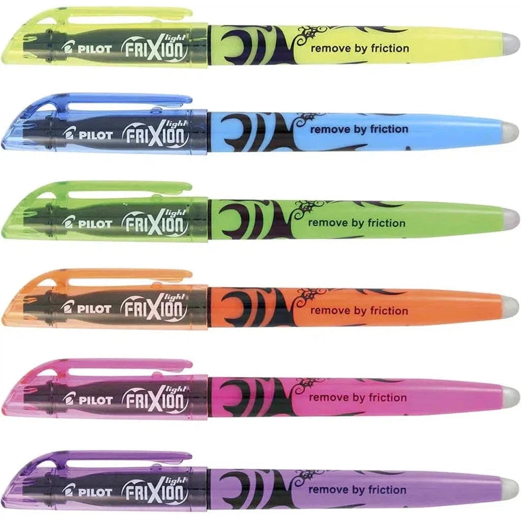 Pilot Frixion Erasable Pen 6 Colors-Pens-Pilot-Star Light Kuwait