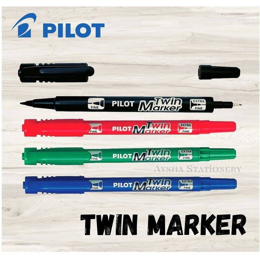 Pilot Twin Marker Sca-Tm-S4-Pens-Pilot-Black-Star Light Kuwait