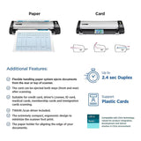 Plustek Mobile Office D430 – 2.4 sec/page / 600dpi / A4 / USB / Duplex Portable Scanner – Scanner